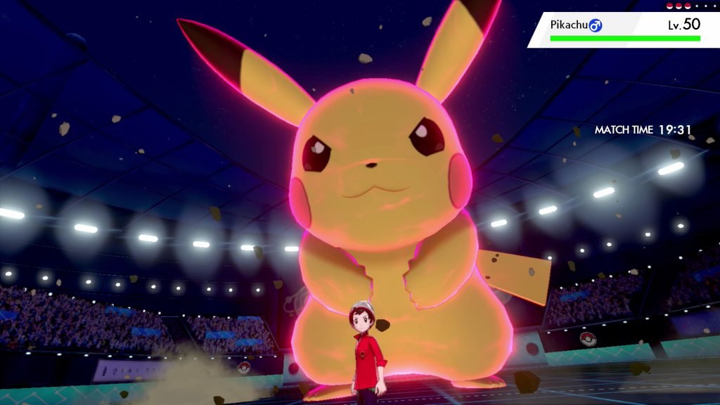 pokemon sword and shield dynamax pikachu