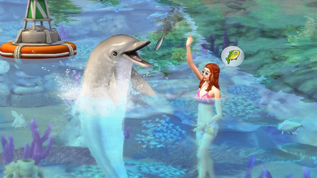 Sims 4 Island Living Dolphin