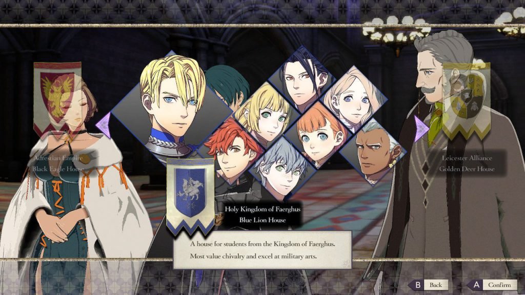 fire emblem three house blue lions