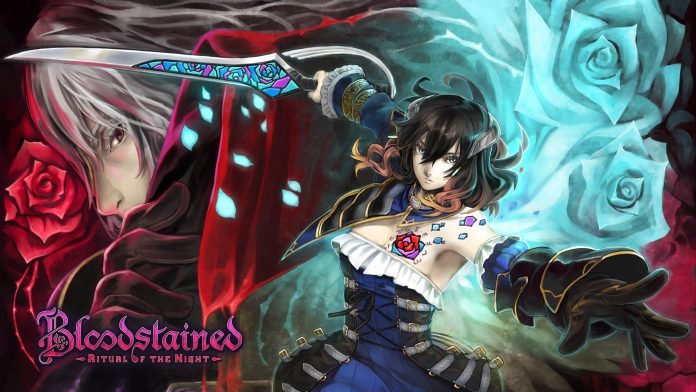 Bloodstained ritual of the night wallpaper