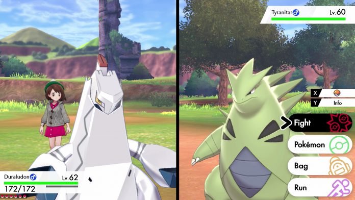 pokemon sword and shield duraludon tyranitar