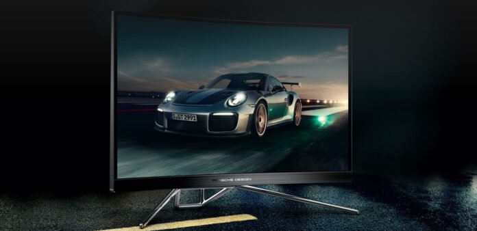 PORSCHE DESIGN AOC AGON PD27 – מהיר ומעוצב כמו מכונית מירוץ! AOC AGON PD27