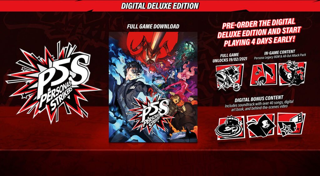 Persona 5 Strikers Deluxe Digital
