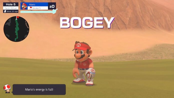 Mario Golf: Super Rush ביקורת: יוצא מכל החורים mario golf super rush