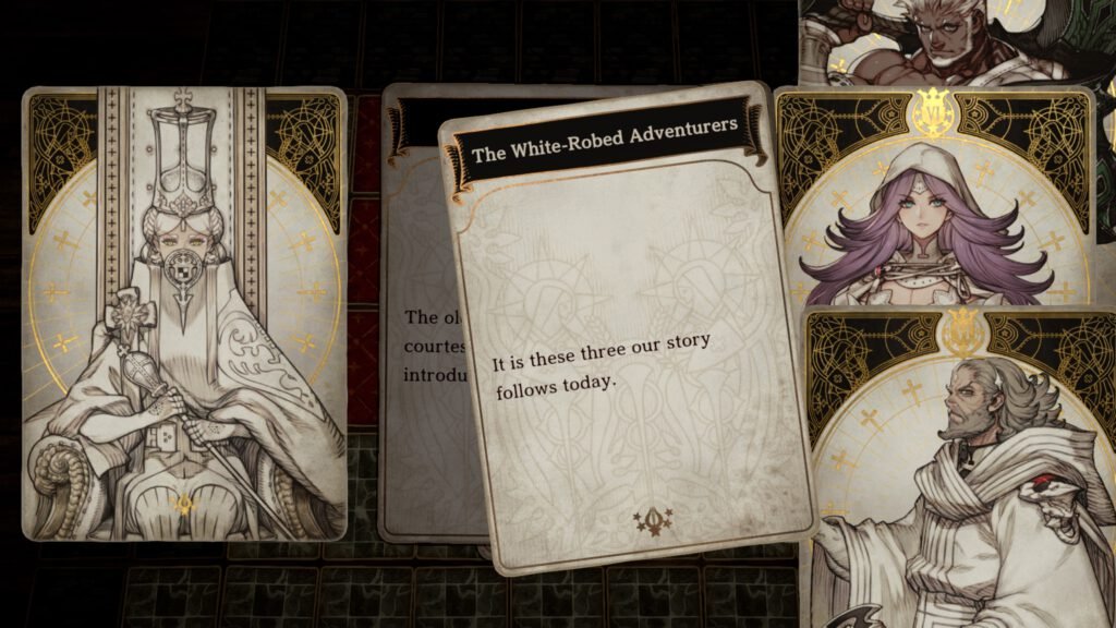 Voice of Cards - Dialogue