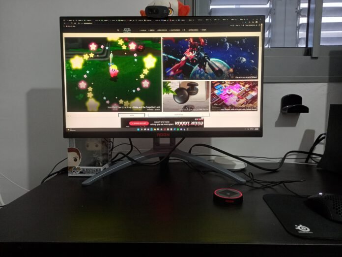 AGON AG273QZ ביקורת: איכויות אדירות עם משקל כבד AOC AG273QZ AGON