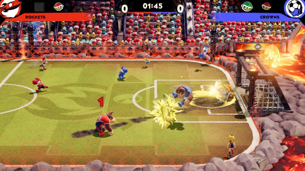 mario strikers battle league