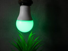 WiZ Smart Light E27 Green