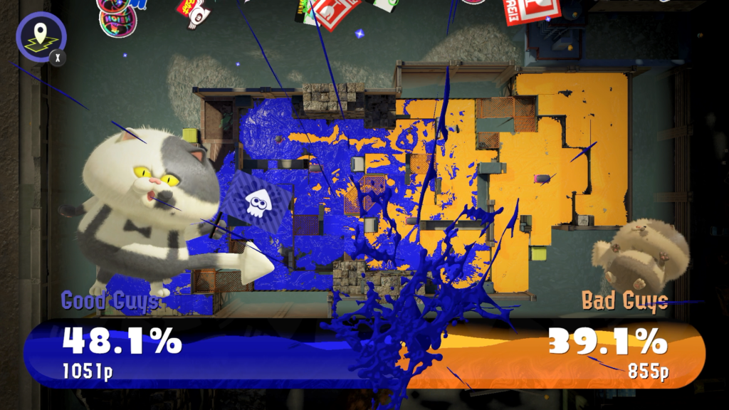 Splatoon 3 PvP After game results