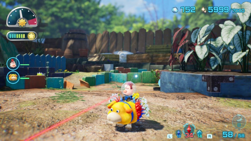 Pikmin 4 Riding Oachi