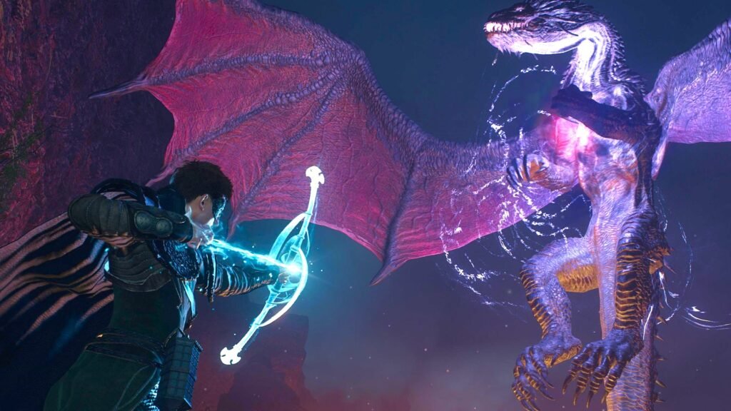 Dragon's Dogma 2 Battle Lesser Dragon