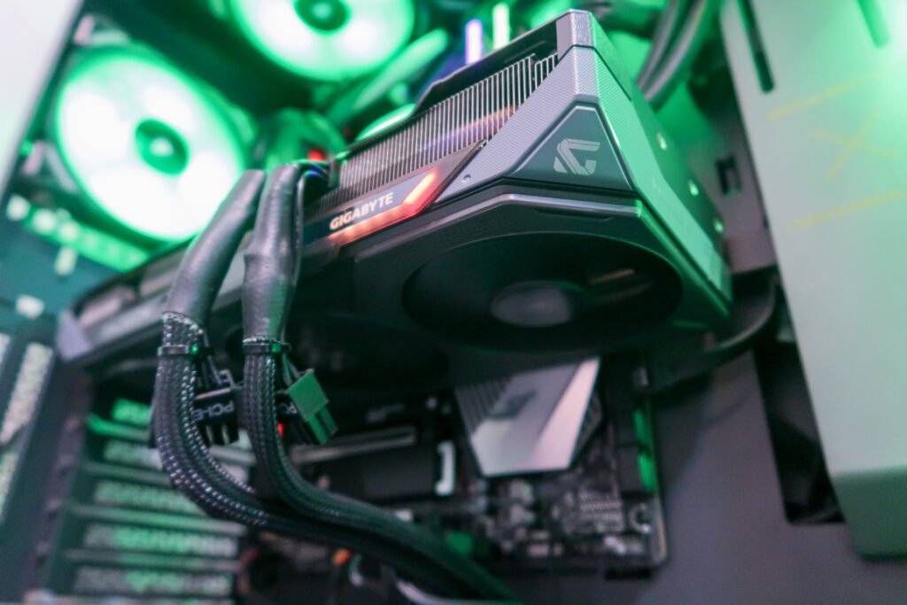 RX9070 build bottom view