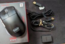 Cherry XTRFY M68 Wireless Mouse Whats in the box