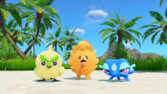 Pokemon Winds & Pokemon Waves Starters