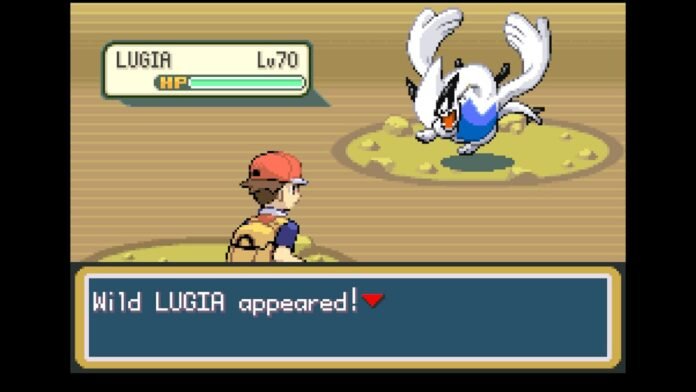Pokemon Fire Red Leaf Green Lugia