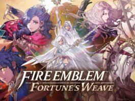 Fire Emblem: Fortune's Weave – הסאגה מתחילה בספטמבר הקרוב! Group of Fire Emblem characters posed in dynamic battle stances for Fortune's Wave promotional art.