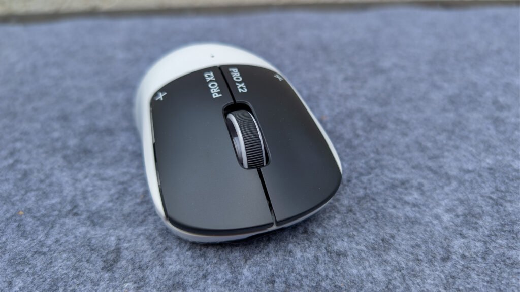 Logitech Pro X2 Superstrike gaming mouse front Logitech Pro X2 Superstrike gaming mouse front