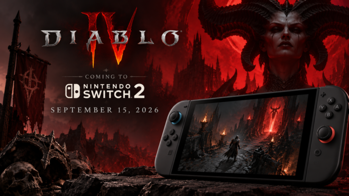 Diablo 4 מגיע לסוויץ׳ 2 ב־15 בספטמבר