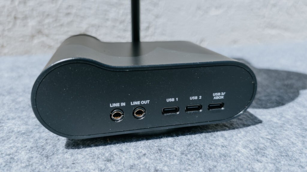SteelSeries Arctis Nova Pro Omni Gamehub back ports SteelSeries Arctis Nova Pro Omni Gamehub back ports